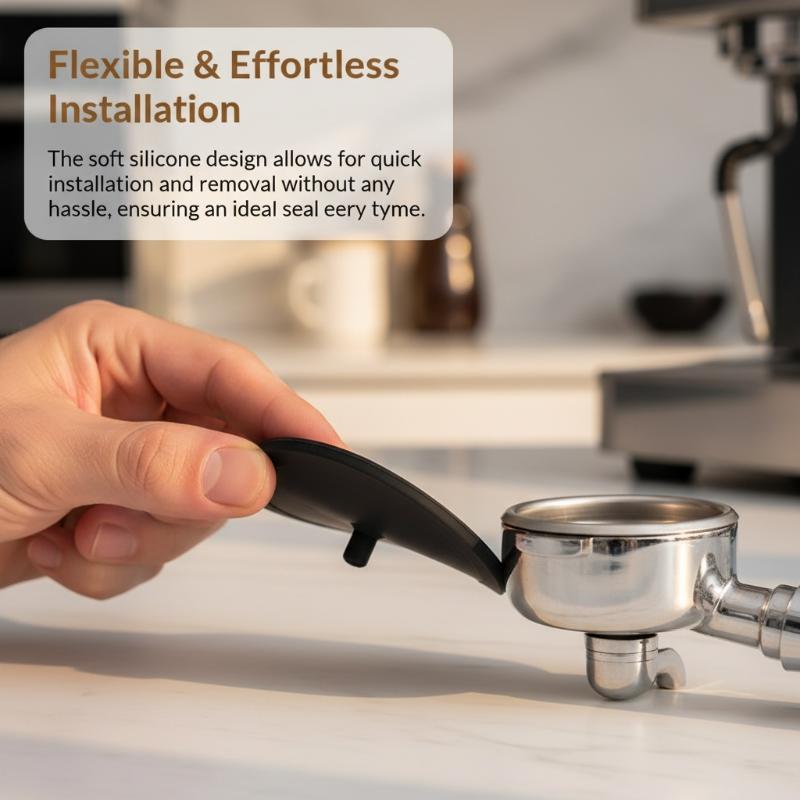 Blind Filter Disc - 51/58mm Portafilter Backwashing Tool Silicone Blind