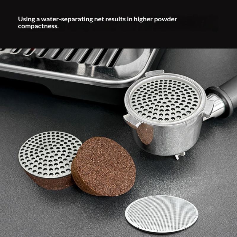 51/53/58mm Reusable Coffee Puc - Puck Screen Mesh recension och pris