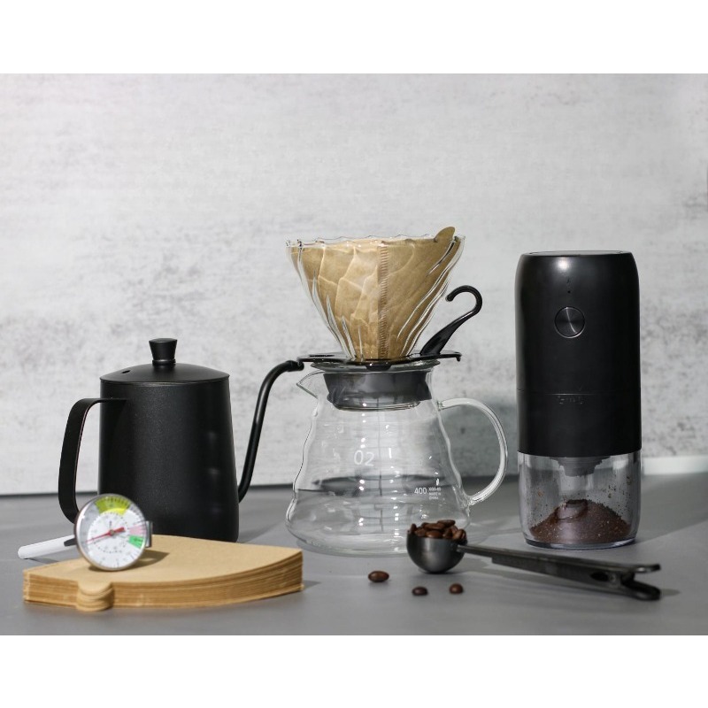 Hand brewed coffee pot set gif - Coffee Equipment Gift Set recension och pris