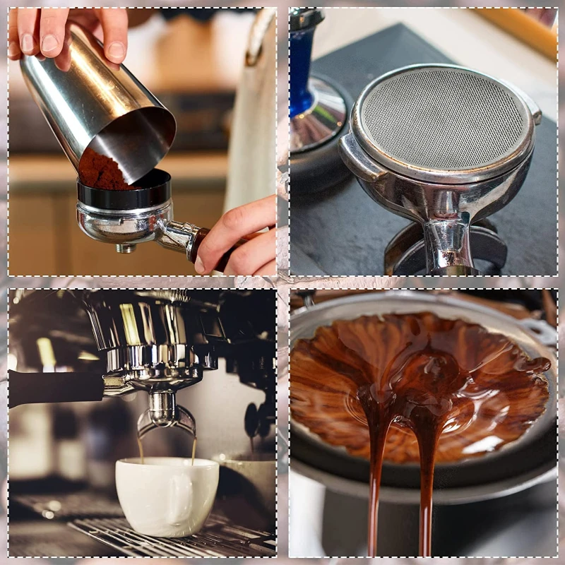 51/53/58mm Reusable Coffee Fil - Puck Screen Mesh recension och pris
