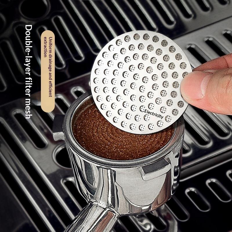 51/53/58mm Reusable Coffee Puc - Puck Screen Mesh recension och pris
