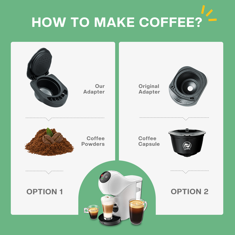 Reusable Coffee Adapter for Do - Coffee Equipment Rack recension och pris