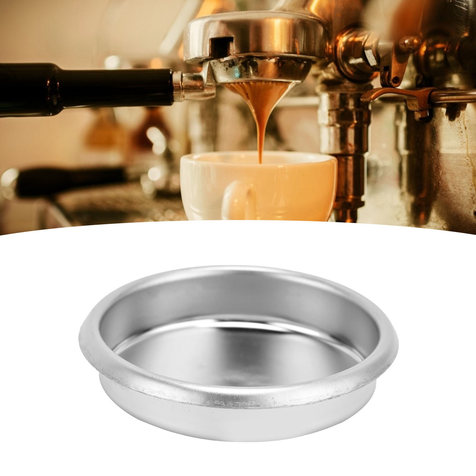 54mm Coffee Machine Stainless  - Blind Filter Disc recension och pris