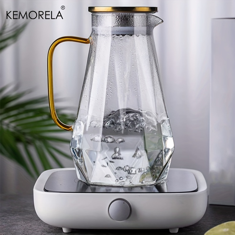 1PCS Diamond Texture Glass Tea - Coffee Equipment Home recension och pris