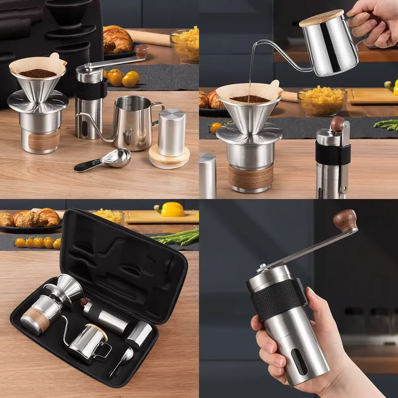 Hand Brewed Coffee Set Outdoor - Coffee Equipment Gift Set recension och pris