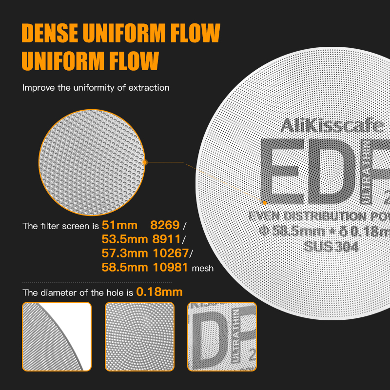 Alikisscafe New 0.18mm Espress - Puck Screen Mesh recension och pris