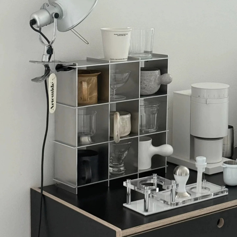 Minimalist Aluminum Alloy Coun - Coffee Equipment Rack recension och pris