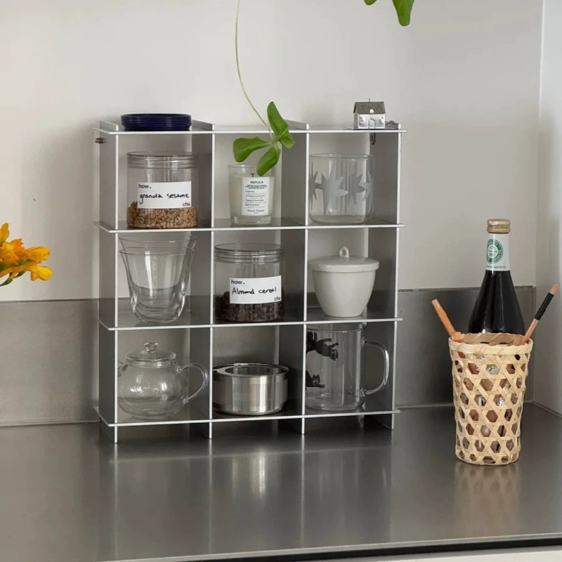 Minimalist Aluminum Alloy Coun - Coffee Equipment Rack recension och pris