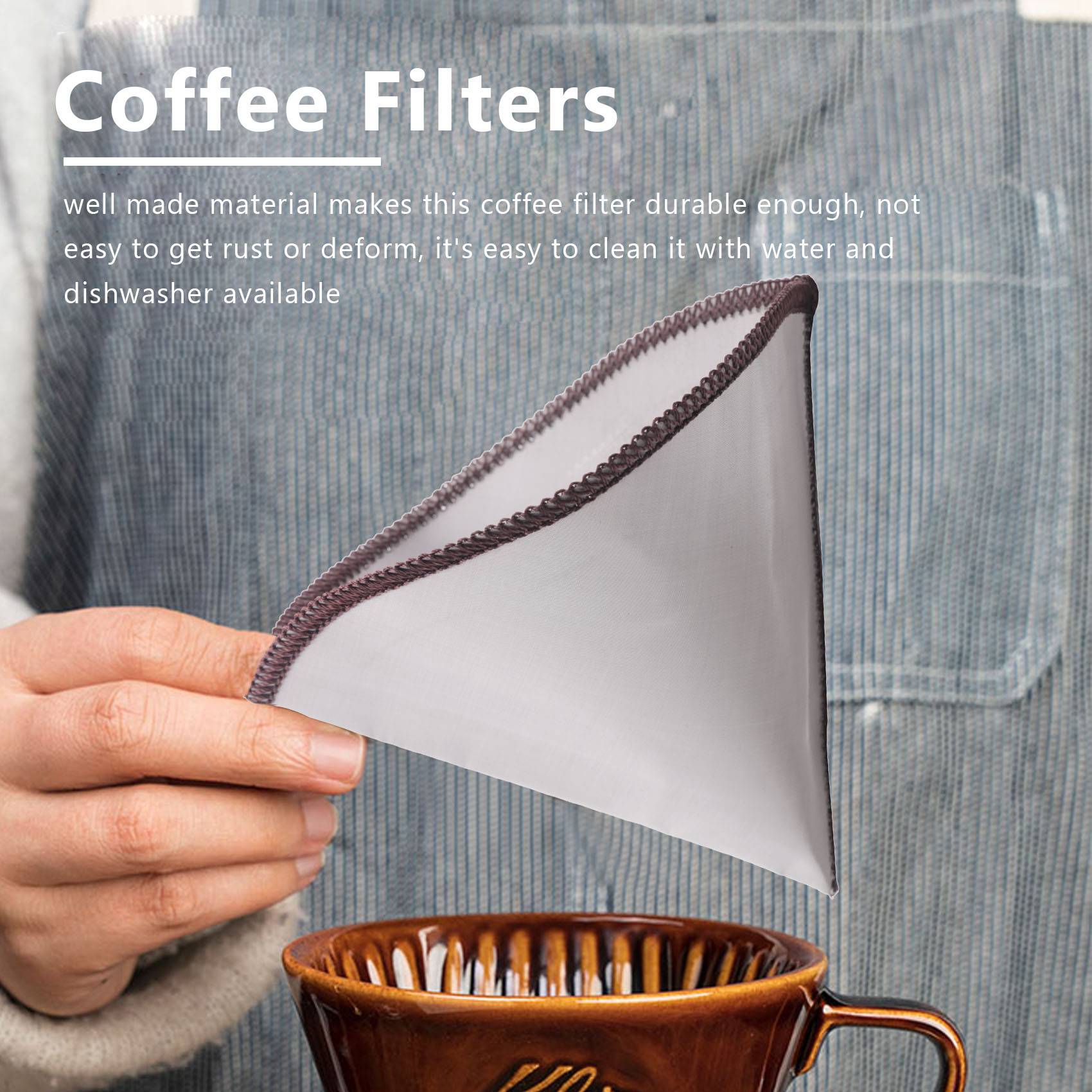 Reusable Pour over Coffee Filt - Coffee Equipment Distributor recension och pris