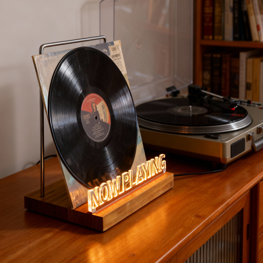 Vinyl Record Holder Stand, Cof - Coffee Equipment Rack recension och pris