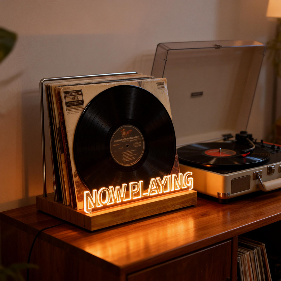 Vinyl Record Holder Stand, Cof - Coffee Equipment Rack recension och pris