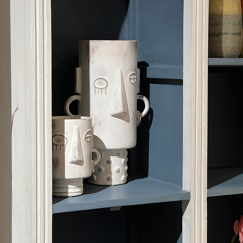 Wabi Sand Wind Face Ceramic Va - Coffee Equipment Home recension och pris