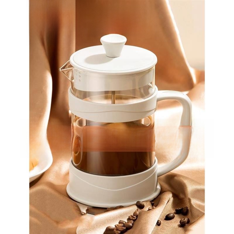 Hand Press Glass Coffee Maker  - Coffee Equipment Home recension och pris