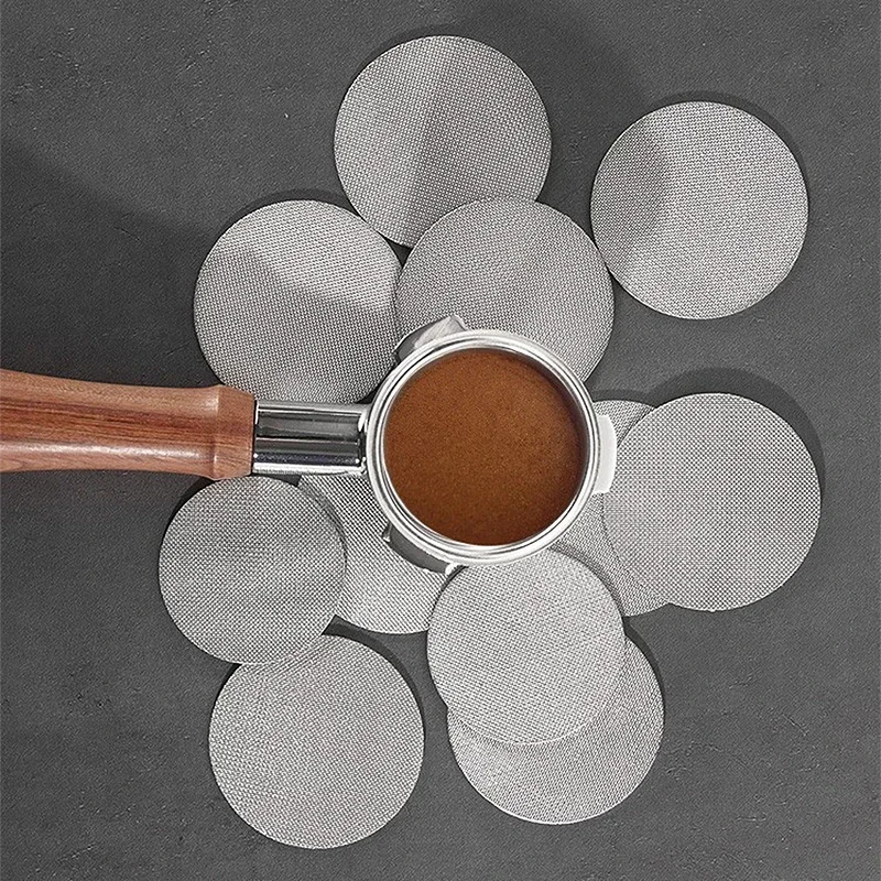 Reusable 51 53 58mm Coffee Puc - Puck Screen Mesh recension och pris