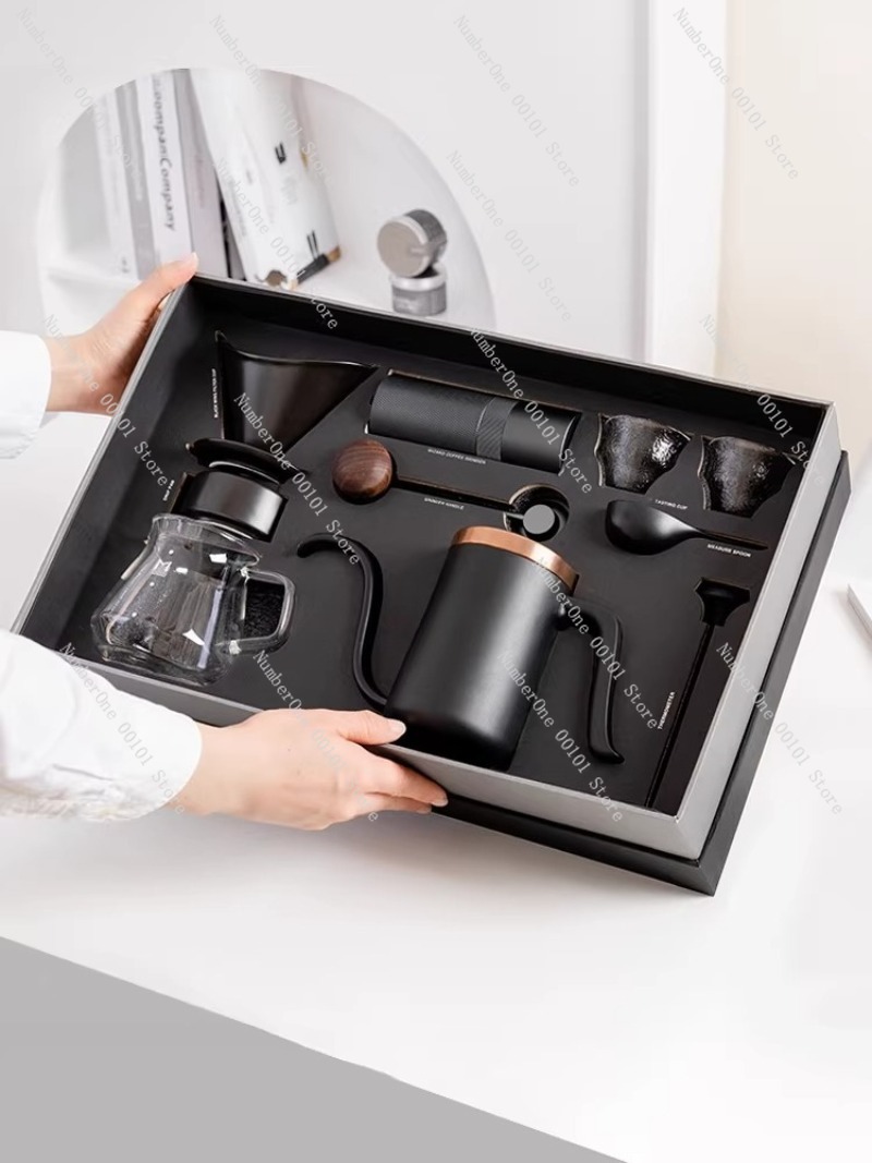 Manual Coffee Maker Set Gift B - Coffee Equipment Gift Set recension och pris