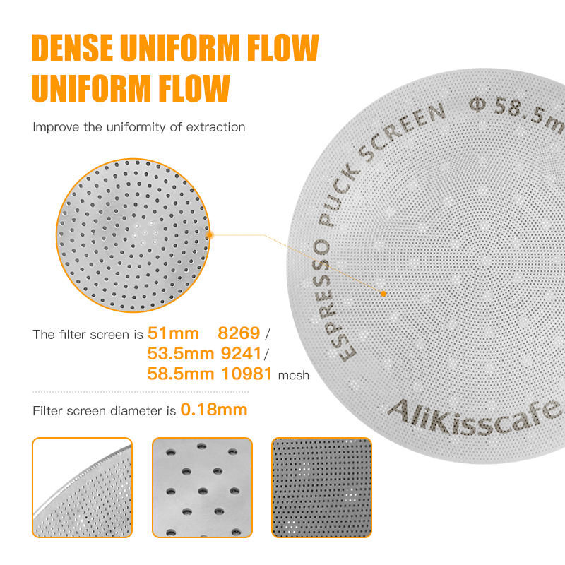 Coffee Puck Screen 51mm 53.5mm - Puck Screen Mesh recension och pris