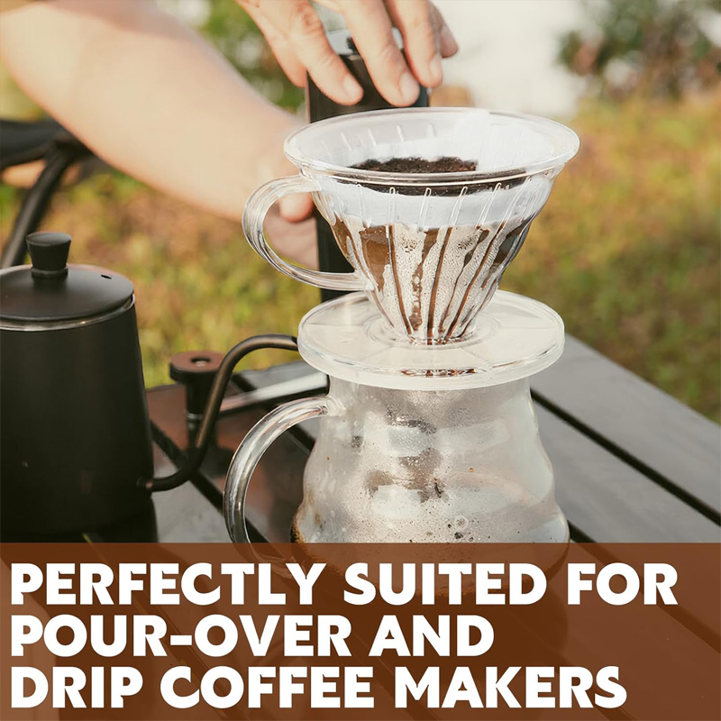 2 Size Coffee Filter Paper V-S - Coffee Equipment Distributor recension och pris