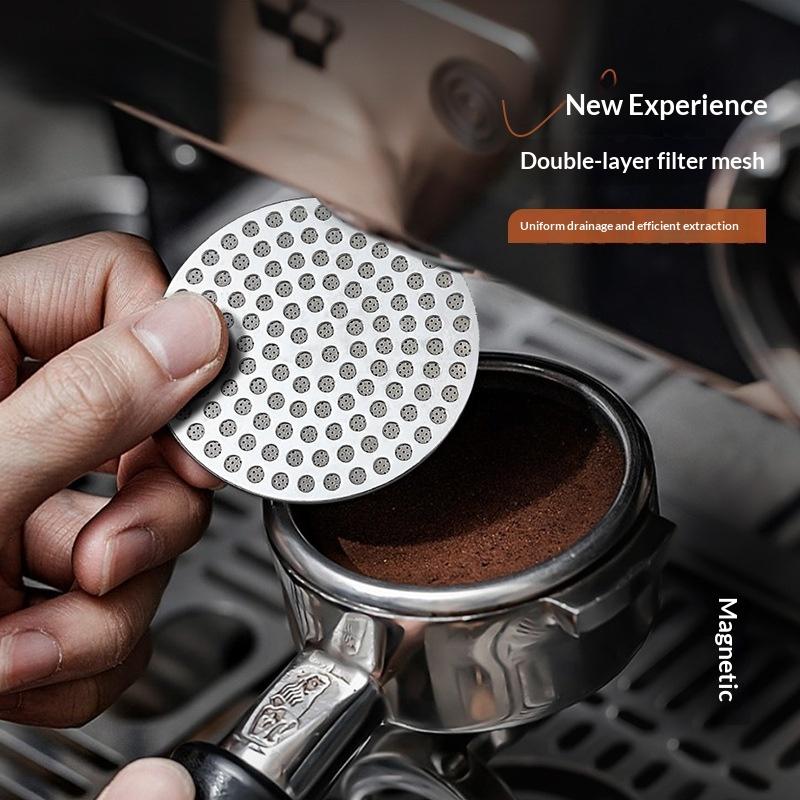 51/55/58mm Espresso Puck Scree - Puck Screen Mesh recension och pris