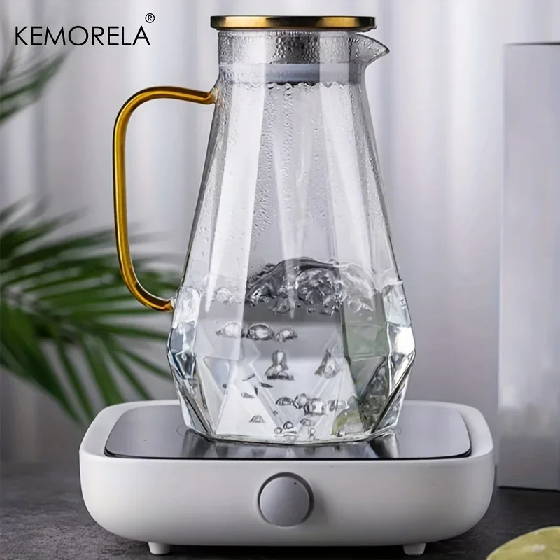 1PCS Diamond Texture Glass Tea - Coffee Equipment Home recension och pris
