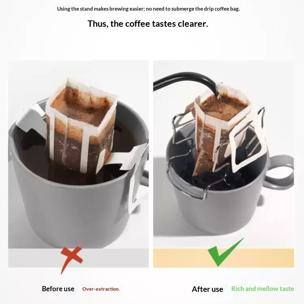 Coffee Bag Holder 304 Stainles - Coffee Equipment Organizer recension och pris