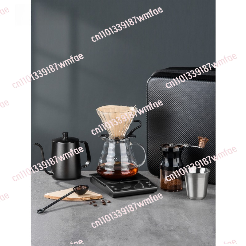 Hand brewed coffee set, outdoo - Coffee Equipment Gift Set recension och pris